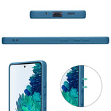 Etui Silikonowe - Liquid Silicone - Samsung Galaxy S20 FE - Granatowy
