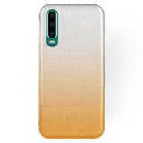 Etui Brokatowe Glitter Case - Huawei P30 Lite - Złoty