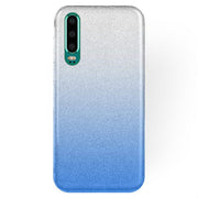Etui Brokatowe Glitter Case - Huawei P30 - Niebieski