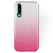Etui Brokatowe Glitter Case - Huawei P30 - Różowy