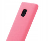 Etui Silikonowe Candy Kolor - Huawei Mate 20 Pro - Różowy