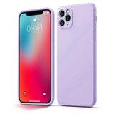 Etui Silikonowe - Liquid Silicone - iPhone 11 Pro Max - Lawendowy