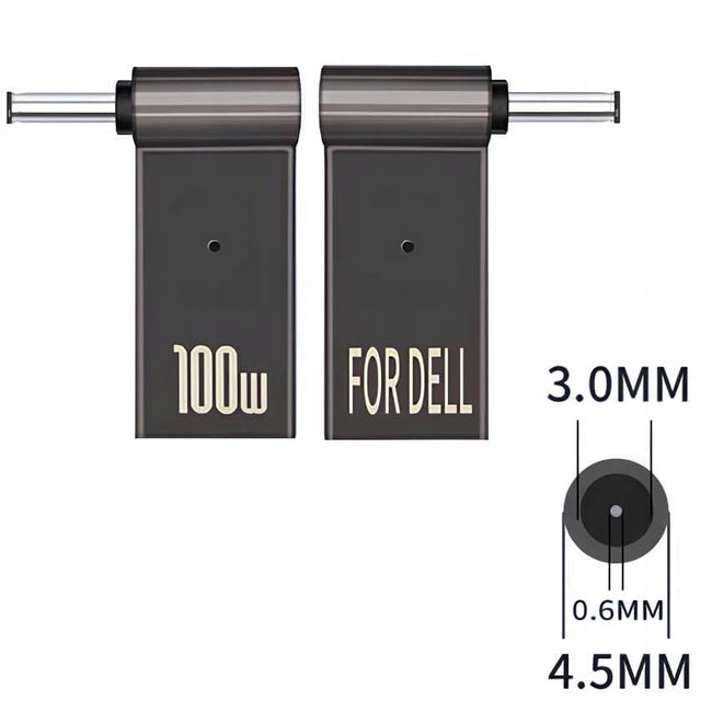 Adapter Kabla Zasilacza PIN DELL - Wtyk Żeński: USB-C