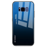 Etui Gradient Glass Case - Samsung Galaxy S8+ - Blue at Night