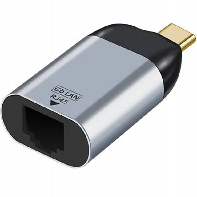 Adapter RJ45 do USB-C - Mini Karta Sieciowa 1000 Mbps v7