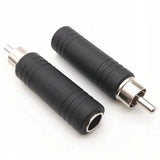 Adapter Jack 6,3mm AUX do Cinch RCA