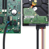 Adapter Kabel Sata III do Sata III - Prosty z Zatrzaskiem