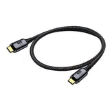 Kabel USB-C do USB-C, 40Gbps, Pleciony - 1 Metr