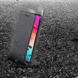Flip Cover - Magnetyczne Etui Książkowe - Samsung Galaxy S24 Ultra - Czarny