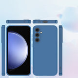 Etui Silikon Kolor - Samsung Galaxy S23 FE - Niebieski