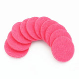 Wkładki Zapasowe Dyfuzora Samochodowego do Olejków Zapachowych - 10 szt. Różowe