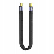 Krótki Kabel Gumowy USB-C do USB-C Męski 20 GBPS 13cm