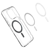 Etui Spigen Ultra Hybrid MagSafe Carbon Fiber - iPhone 15 Pro Max