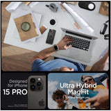 Etui Spigen Ultra Hybrid MagSafe Carbon Fiber - iPhone 15 Pro