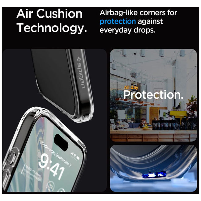 Etui Spigen Ultra Hybrid Clear - iPhone 15 Pro