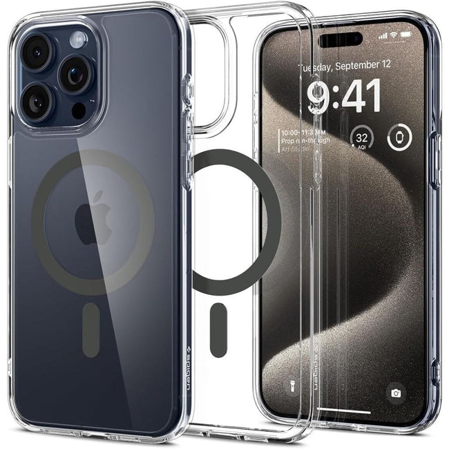 Etui Spigen Ultra Hybrid MagSafe Clear - iPhone 15 Pro Max