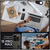 Etui Spigen Ultra Hybrid MagSafe Clear - iPhone 15 Pro Max