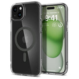 Etui Spigen Ultra Hybrid MagSafe Graphite - iPhone 15