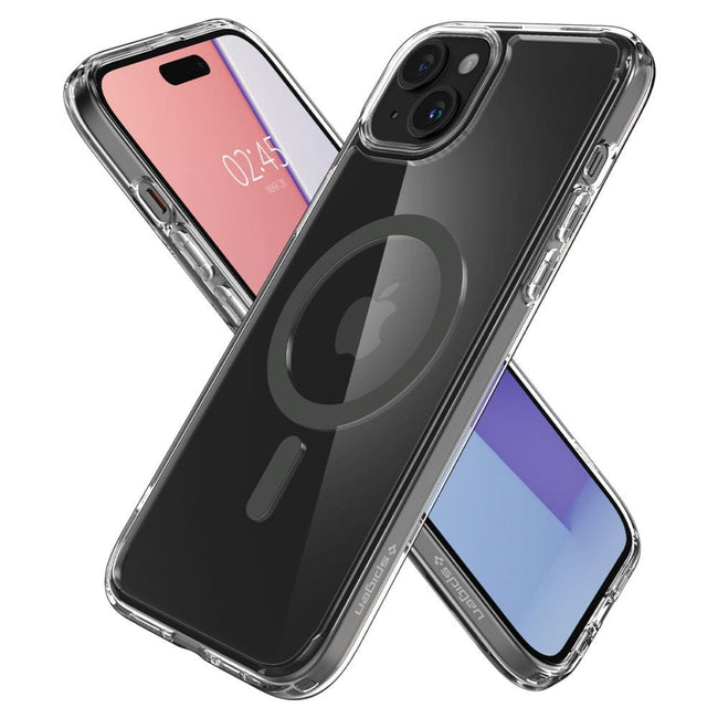 Etui Spigen Ultra Hybrid MagSafe Graphite - iPhone 15