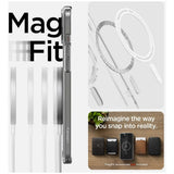 Etui Spigen Ultra Hybrid MagSafe Graphite - iPhone 15