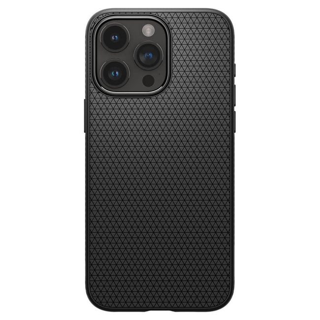 Etui Spigen Liquid Air TPU Black - iPhone 15 Pro Max