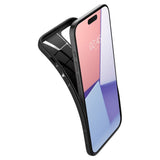Etui Spigen Liquid Air TPU Black - iPhone 15 Pro Max