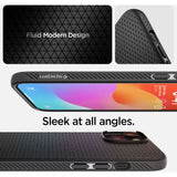 Etui Spigen Liquid Air TPU Black - iPhone 14