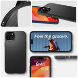 Etui Spigen Liquid Air TPU Black - iPhone 14