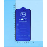 Szkło Hartowane 3mk Hardy Czarne - iPhone 14 Pro