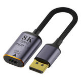 Przejściówka mini DisplayPort mDP 1.4 USB-C 8K 60Hz