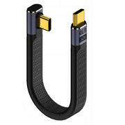 Kabel USB-C Kątowy - 40GBPS 8K 240W 13cm  - v1