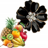 Kwiatek Dyfuzor Zapachu na Kratkę Nawiewu do Auta - Czarny - Owoce Tropikalne