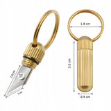 Brelok na Klucze "Skalpel" - Złoty