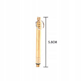 Brelok na Klucze "Wykałaczka" - Złoty