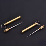 Brelok na Klucze "Wykałaczka" - Złoty