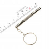 Brelok na Klucze "Śrubokręt" - Srebrny