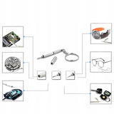 Brelok na Klucze "Śrubokręt" - Srebrny