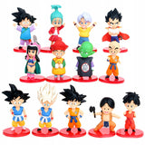 Zestaw Figurek Dragon Ball - Songo, Vegeta, Son Goku - 13 Szt.