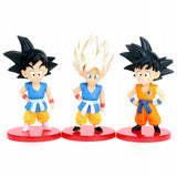 Zestaw Figurek Dragon Ball - Songo, Vegeta, Son Goku - 13 Szt.