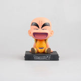 Stojak na Telefon Figurka Dragon Ball Krillin / Krillan z Ruchomą Głową