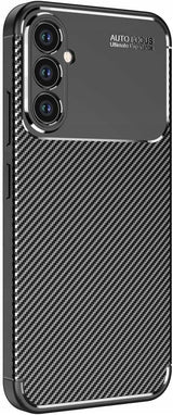 Etui Carbon Fiber Case - Samsung Galaxy S23 Fe - Czarny