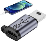 Adapter Kabla Micro USB do Mini USB - 480Mbps 18W v4