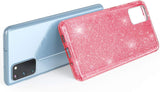 Etui Brokatowe Shine Case - Samsung Galaxy S20 FE - Różowy