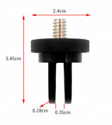 Adapter Statywowy 1/4" Cala do GoPro, DJI, Eken v3