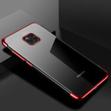 Etui Silikonowe Luxury Plated - Huawei Mate 20 Pro - Czerwony