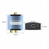 Konwerter, Adapter DAC SPDIF 192kHz Przetwornik - Wireway D03K Pro