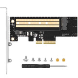 Adapter Karta PCI-E NVMe M2 do Dysków Twardych x4/x8/x16