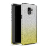 Etui Brokatowe Glitter Case - Samsung Galaxy A8 2018 - Złoty