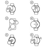 GrizzGlass Hydrofilm Google Pixel Watch 2 - 3 szt. folii hydrożelowej