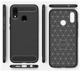 Etui Armor Carbon - Huawei P20 Lite - Czarny